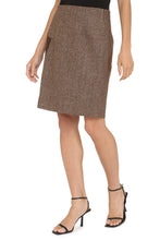 Carica l'immagine nel visualizzatore di Gallery, Gonna midi in misto lana
