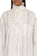 Carica l'immagine nel visualizzatore di Gallery, Abito chemisier in popeline di cotone