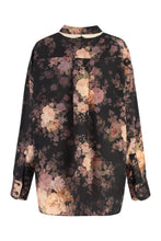 Carica l'immagine nel visualizzatore di Gallery, Camicia Illustration in seta stampata
