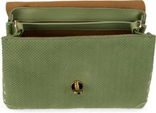 Carica l'immagine nel visualizzatore di Gallery, Borsa Postina small in pelle amoretto verde