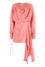 Load image into Gallery viewer, Short satin dress