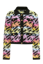 Carica l'immagine nel visualizzatore di Gallery, Cardigan in maglia jacquard
