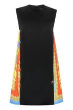 Carica l'immagine nel visualizzatore di Gallery, Abito corto con inserti in seta