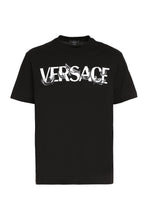Carica l'immagine nel visualizzatore di Gallery, T-shirt in cotone stampa logo