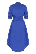 Carica l'immagine nel visualizzatore di Gallery, Abito chemisier in popeline di cotone