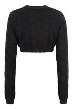 Carica l'immagine nel visualizzatore di Gallery, Cardigan in maglia jacquard