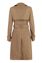 Carica l'immagine nel visualizzatore di Gallery, Trench coat in misto cotone