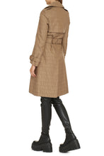 Carica l'immagine nel visualizzatore di Gallery, Trench coat in misto cotone