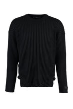 Carica l'immagine nel visualizzatore di Gallery, Maglione girocollo in lana