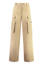 Carica l'immagine nel visualizzatore di Gallery, Pantaloni cargo in gabardine
