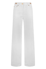 Load image into Gallery viewer, Straight and wide jeans in cotton