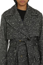 Carica l'immagine nel visualizzatore di Gallery, Trench coat Trackball in lana