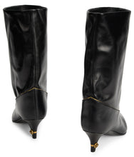 Carica l'immagine nel visualizzatore di Gallery, Stivale con tacco a stiletto in pelle