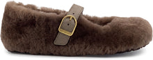 Carica l'immagine nel visualizzatore di Gallery, Ballerina in Shearling con cinturino