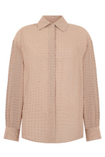 Carica l'immagine nel visualizzatore di Gallery, Camicia in Georgette con Strass