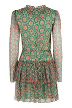 Carica l'immagine nel visualizzatore di Gallery, Abito Ava in chiffon stampato