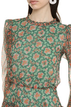 Carica l'immagine nel visualizzatore di Gallery, Abito Ava in chiffon stampato