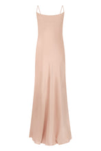 Load image into Gallery viewer, Long dress in a blend of acetate and polyester