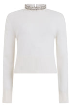 Carica l'immagine nel visualizzatore di Gallery, Maglia con Collo Alto impreziosito