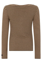 Load image into Gallery viewer, Long-sleeved striped shirt