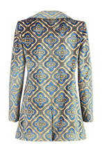 Carica l'immagine nel visualizzatore di Gallery, Cappotto in maglia jacquard