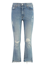 Carica l'immagine nel visualizzatore di Gallery, Jeans The Insider Crop Step Fray in cotone stretch