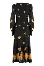 Carica l'immagine nel visualizzatore di Gallery, Abito in crêpe stampato