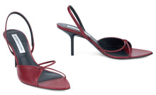 Carica l'immagine nel visualizzatore di Gallery, Sandali slingback con tacco