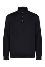 Carica l'immagine nel visualizzatore di Gallery, Polo in maglia di cashmere e seta