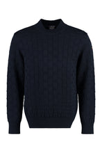 Carica l'immagine nel visualizzatore di Gallery, Maglione girocollo in lana vergine
