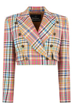 Load image into Gallery viewer, Checked wool jacket