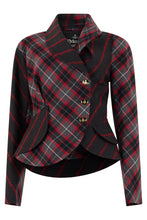 Carica l'immagine nel visualizzatore di Gallery, Giacca in tartan di lana