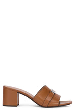 Load image into Gallery viewer, Heeled sandal in leather LeeLee