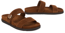 Load image into Gallery viewer, Low sandals in smooth leather