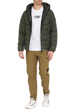 Carica l'immagine nel visualizzatore di Gallery, Piumino full-zip Hadar con cappuccio