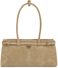 Load image into Gallery viewer, Prada Bonnie medium handbag in suede