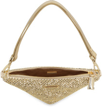Load image into Gallery viewer, Triangle handbag with crystals