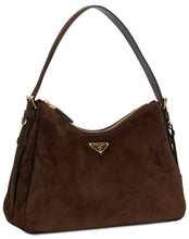 Load image into Gallery viewer, Shoulder bag in suede leather