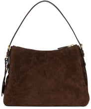 Load image into Gallery viewer, Shoulder bag in suede leather