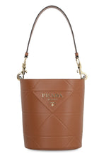 Load image into Gallery viewer, Leather bucket bag