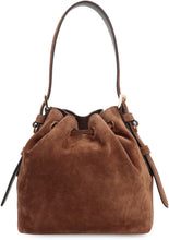 Load image into Gallery viewer, Suede bucket bag