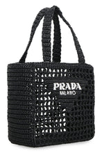 Carica l'immagine nel visualizzatore di Gallery, Mini tote bag in rafia