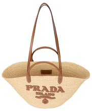 Carica l'immagine nel visualizzatore di Gallery, Borsa Tote grande in rafia