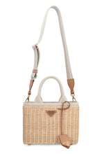 Load image into Gallery viewer, Raffia tote bag