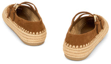 Load image into Gallery viewer, Suede espadrilles with logo