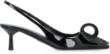 Load image into Gallery viewer, Patent leather slingback pumps