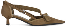 Carica l'immagine nel visualizzatore di Gallery, Scarpe con tacco kitten in canvas