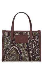Carica l'immagine nel visualizzatore di Gallery, Mini tote bag Globetrotter in tessuto jacquard