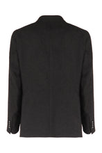 Load image into Gallery viewer, Double-breasted wool blend jacket