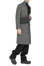 Carica l'immagine nel visualizzatore di Gallery, Cappotto in tweed misto lana